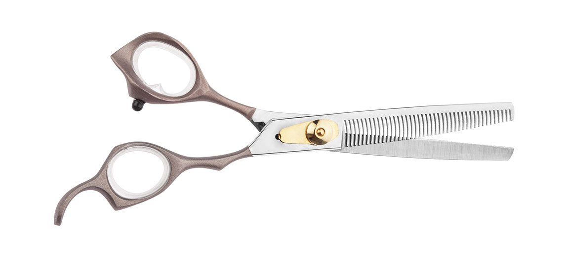 GEIB Kiss Modellierschere BL42 zähnig, 18cm EHASO Hundepflege