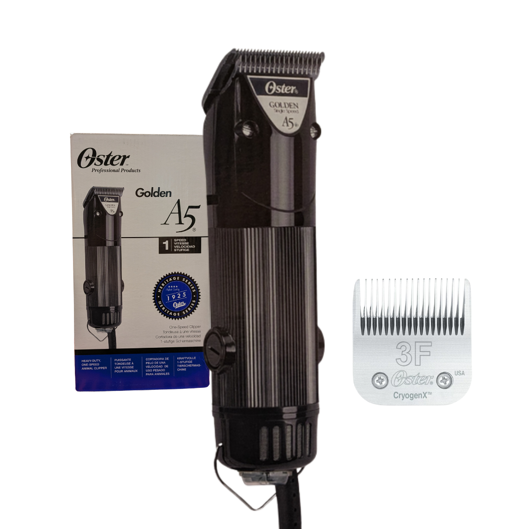 OSTER GOLDEN A5 Hundeschermaschine inkl. Scherkopf nach Wahl bis 3 mm