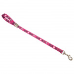 Halteschlaufen mit Pfotenabdruck 55 cm Pink