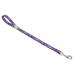 Halteschlaufen mit Pfotenabdruck 45 cm Lila
