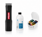 Maschine, Aufsteckkämme, Shampoo