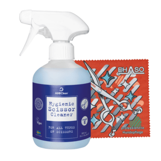 Scheren Hygiene Reiniger und Pflegetuch
