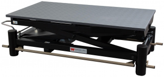 Tisch heruntergefahren