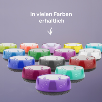 Alle Farben in Napfform abgebildet