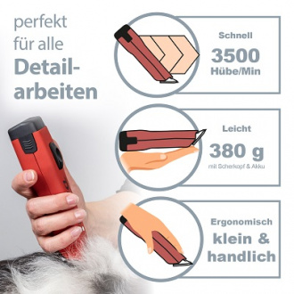 Vorteile der Maschine bildlich dargestellt