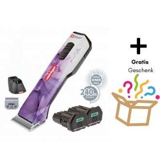 Maschine mit Zubehör und Gratis Blade care