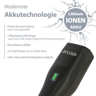 Akkutechnologie wird erläutert