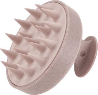 Großaufnahme der Shampoo-Bürste