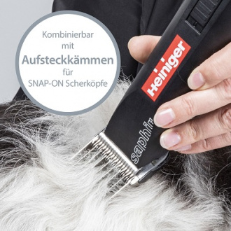 HEINIGER Saphir-Basic-Akku-Hundeschermasc