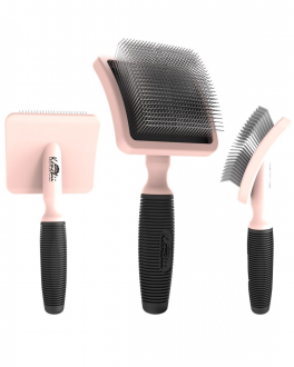 _bürste in dreifacher Ansicht