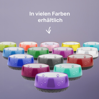 Alle Farben in Napfform abgebildet