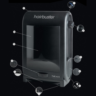 Hairbuster-Haarsauger