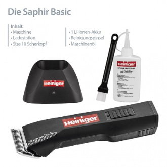 HEINIGER Saphir-Basic-Akku-Hundeschermasc