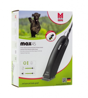 MOSER-Max 45-mit-1mm-Scherkopf-+-Napf