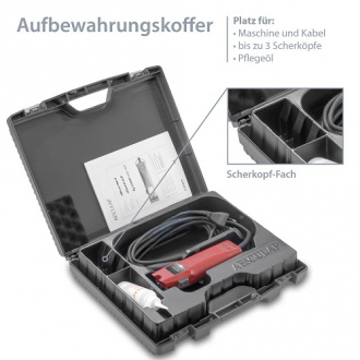 Inhalt des Koffers wird gezeigt