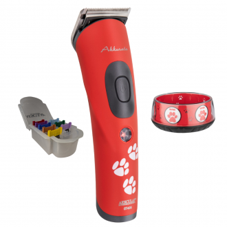 Maschine in Abbildung mit Napf & Aufschiebekämme