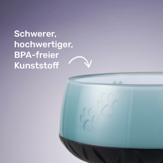 Großansicht Rand des Napfes