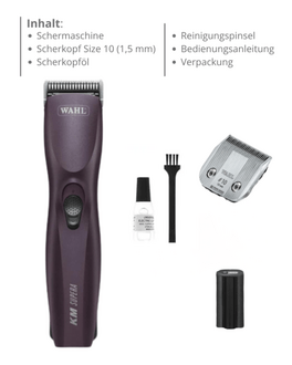 Lieferumfang mit Maschine