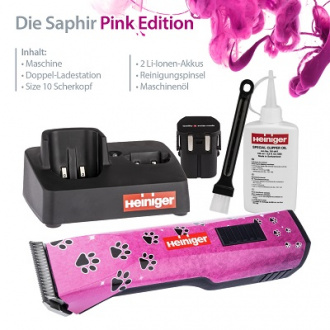 HEINIGER-Hundeschermaschine-Saphir-Limited-PINK