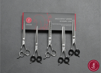 Alle Scheren außerhalb der Verpackung