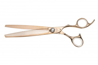 GEIB Gold Pearl Modellierschere 20 cm Front