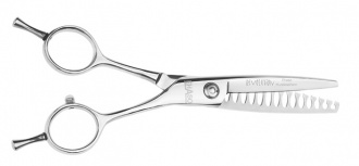 Revolution-Modellierschere 17 cm einseitig Front