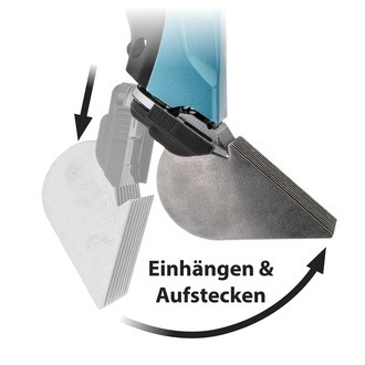 Wie man Aufschiebekamm aufsetzt