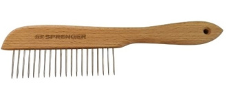 SPRENGER-Frisierkamm-mit-Holzgriff