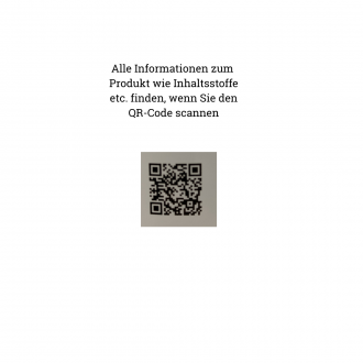 QR-Code Inhaltsstoffe etc.