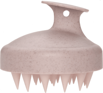 Großaufnahme der Shampoo-Bürste, liegend