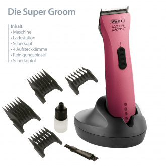 WAHL-Hundeschermaschine-Super-Groom-hero-Pink