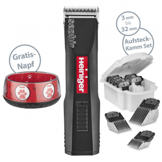 HEINIGER Saphir-Basic-Akku-Hundeschermasc