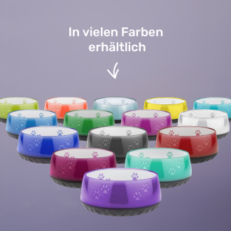 Alle Farben in Napfform abgebildet