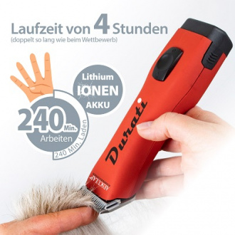 Laufzeit als Text, Maschine schert Fell