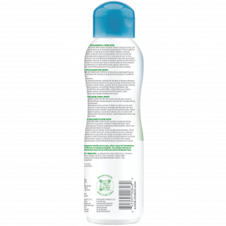 Shampooflasche von hinten