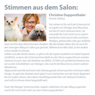 Meinungen zur Maschine in Textform