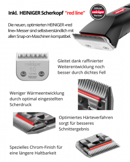 Vorteile RedLine Scherkopf