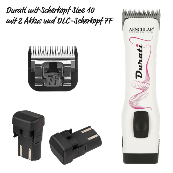 AESCULAP-Hundeschermaschine-Durati-Speed-PRO-WHITE