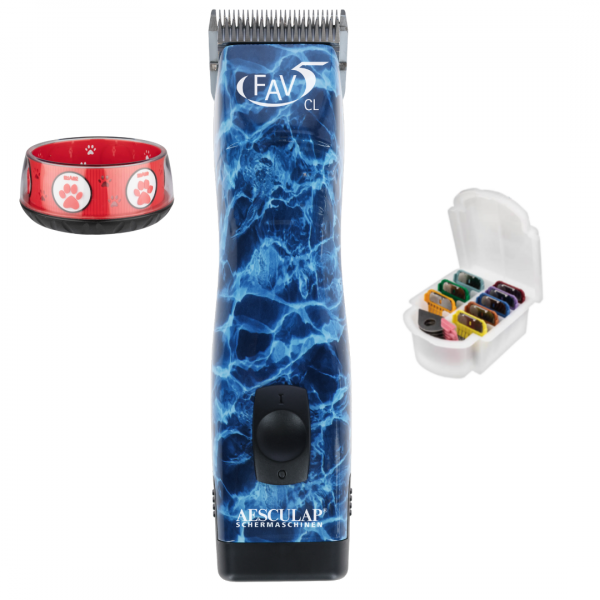 Maschine mit Aufschiebekämme und Napf