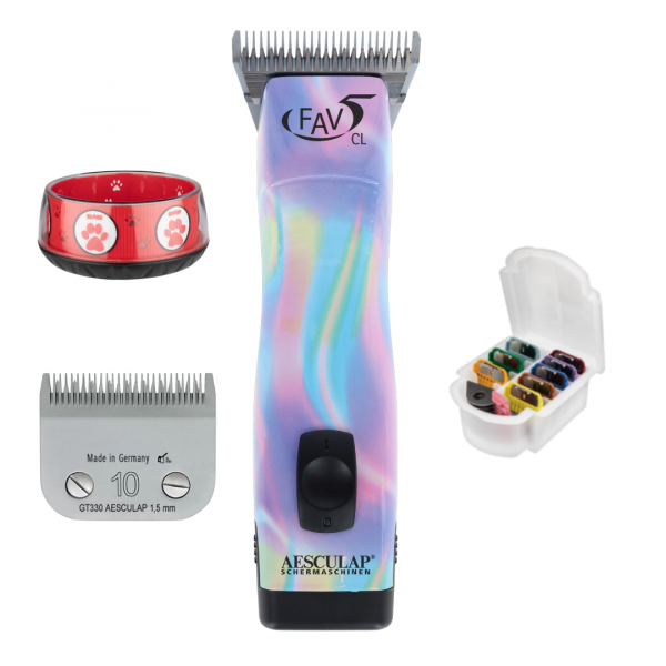 Maschine mit Napf und Aufschiebekämme