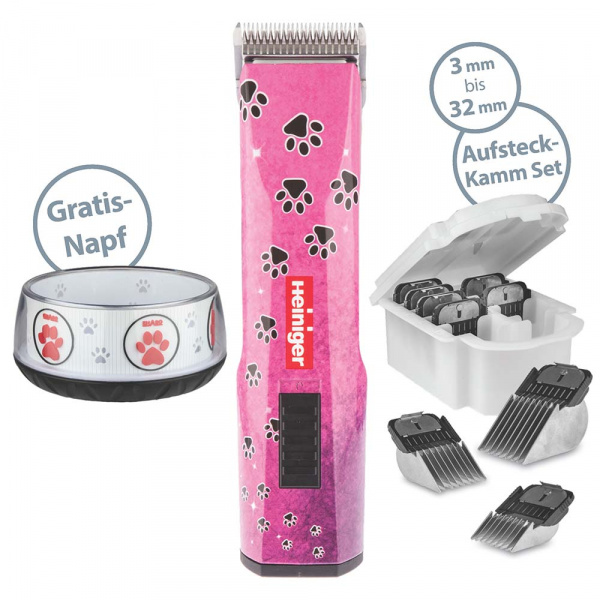 HEINIGER-Hundeschermaschine-Saphir-Limited-PINK
