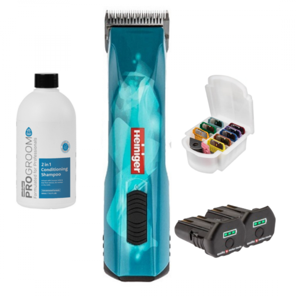 Maschine, Aufschiebekämme, 2 Akkus