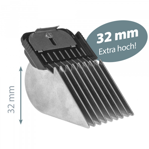 Seitenansicht mit MM-Angabe