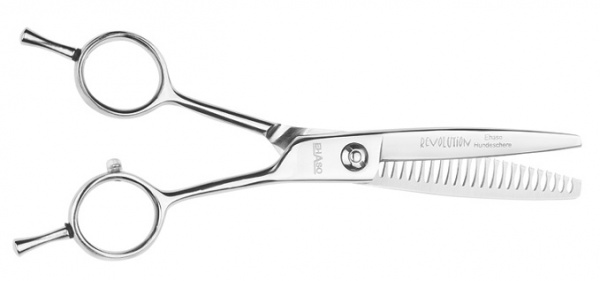 EHASO Modellierschere 21cm Black Titanium - 32er Za Produktbild-Vorschau 3
