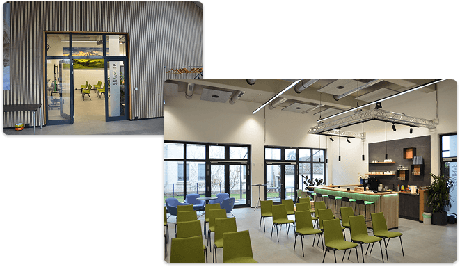 Seminarräume bei Ehaso in Solingen mit modernem Schulungsraum, angenehmen Ambiente und neuester Technik